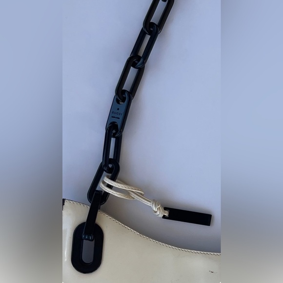 Vtg Gucci Patent Leather Shoulder Bag *see pics and read description - Picture 13 of 14